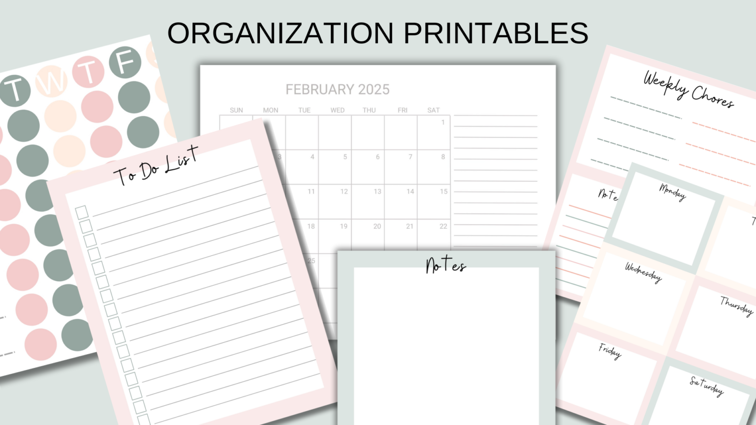Small Business Crochet Printables
